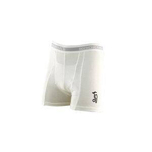 Kookaburra Boys Integral Pouch Jock Shorts / White